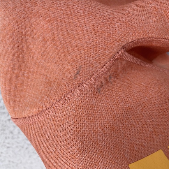 Burton Hoodie‎ Womens Small Rust Orange Oak Pullover Kangaroo Pocket Graphic - Picture 3 of 10